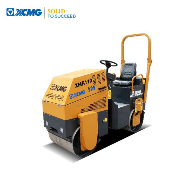 XCMG Official Road Equipment Double Drum Vibratory Roller XMR110 on Sale